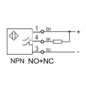 Autonics BJ300-DDT ,Kübik/30cm NPN-NO/NC 3-Kablo/2mt Cisim Fotosel