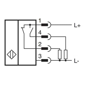 PepperlFuchs NBB2-8GM40-A2-V1 ,M8/2mm PNP-NO/NC M12-4P Endüktif Sensör