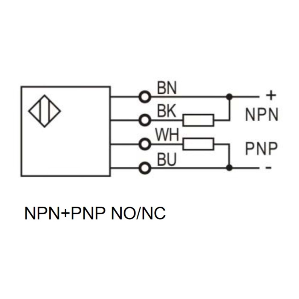 Autonics BX700-DDT-T ,Kübik/70cm NPN/PNP-NO/NC Zamanlı Cisim Fotosel