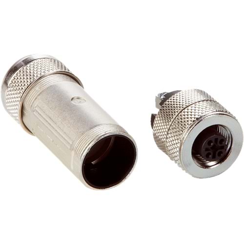 Sick DOS-1205-GQ (6021353) ,M12-5 Pin Metal Dişi Soket