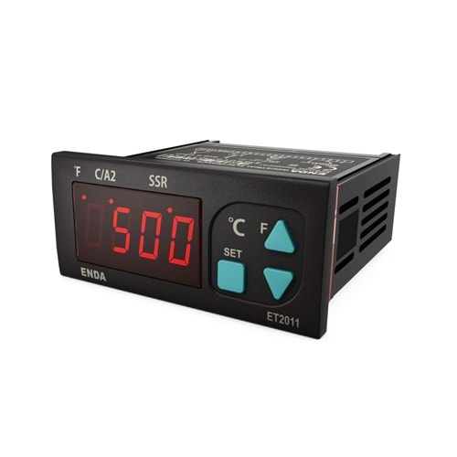 Enda ET2011-T-SM ,77x35mm 24vac/dc,TC-J KONTAK/SSR Isı Kontrol