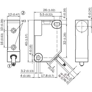 Sick IQ12-04BPSKW2S ,Kübik/4mm PNP-NO 3-Kablo Endüktif Sensör