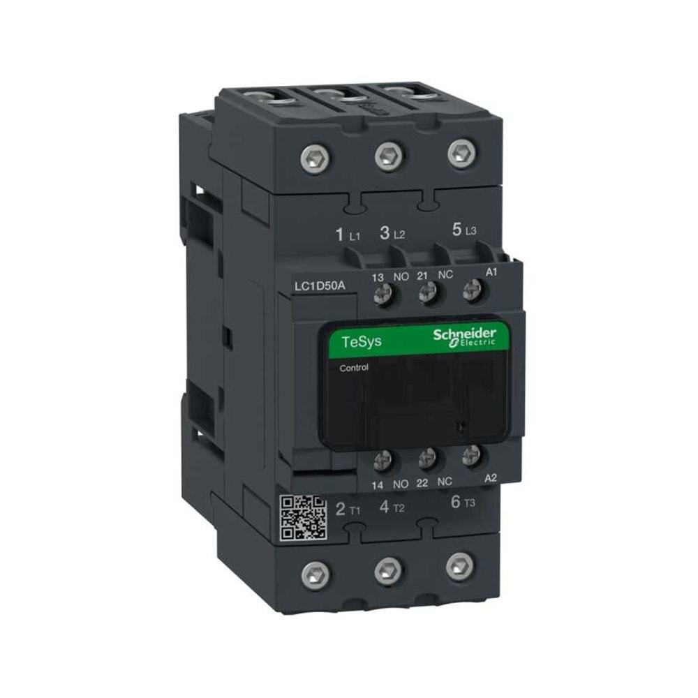Schneider LC1D50AM7 ,22kw/50a Kontak-3A+1A1K 220vac Kontaktör