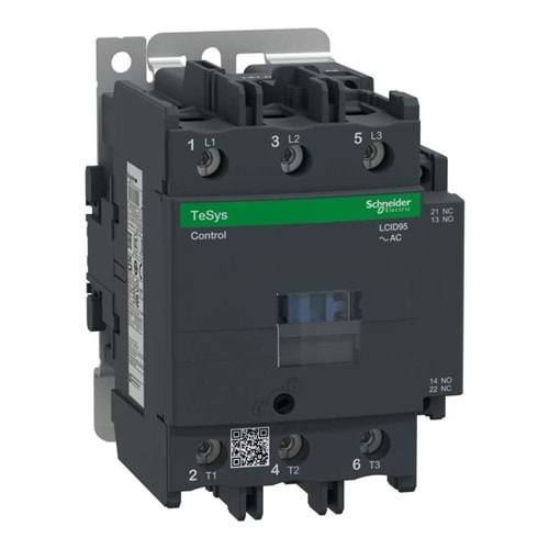 Schneider LC1D95M7 ,45kw/95a Kontak-3A+1A1K 220vac Kontaktör