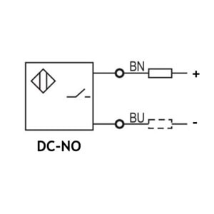 Lanbao LR12TBN04DLO ,M12/4mm DC-NO 2-Kablo Endüktif Sensör