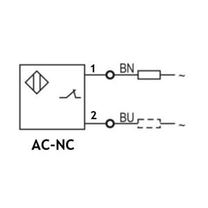 Autonics PRL30-10AC ,M30/10mm AC-NC 2-Kablo Endüktif Sensör