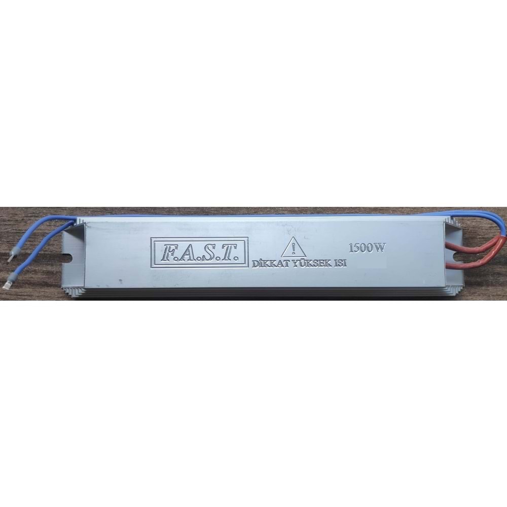 Fast RES-ALÜ-50R/1500W ,345x65x35mm Alüminyum Fren Direnç
