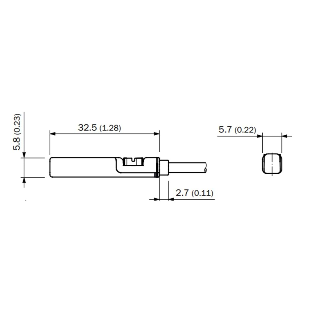 Sick RZT7-03ZWS-KWB ,Kübik/10mm AC/DC-NO 2-Kablo Piston Sensör