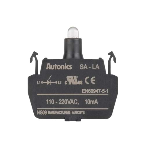 Autonics SA-LA ,Beyaz-220v M22 Buton Lamba