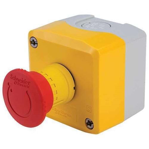 Schneider XALK178 ,Kontak-1K Kutulu M22 Acil Buton