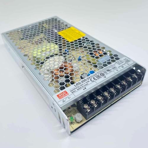 Meanwell LRS-200-24 ,110..220vac 24vdc/8.4a Güç Kaynağı