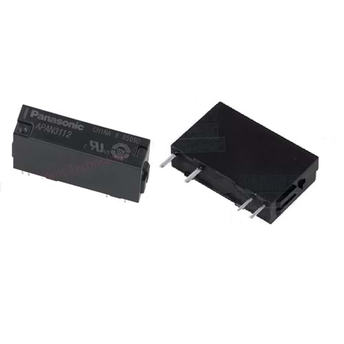 Panasonic APAN3112 ,12vdc 1A/5a Pcb-4 Pin Röle