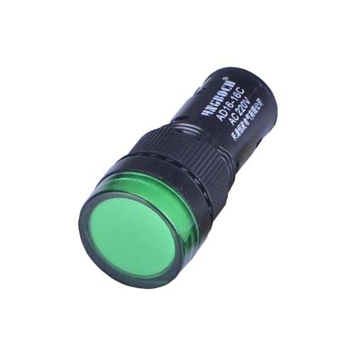 Gwest AD116-16C-220-YŞ ,220vac Yeşil M16 Sinyal Lamba
