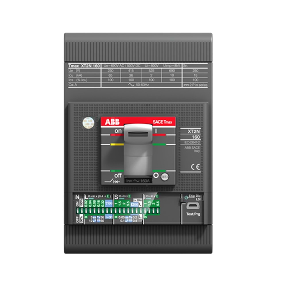 Abb XT2S160-160A ,3-Faz/160a/50kA Kompakt Şalter