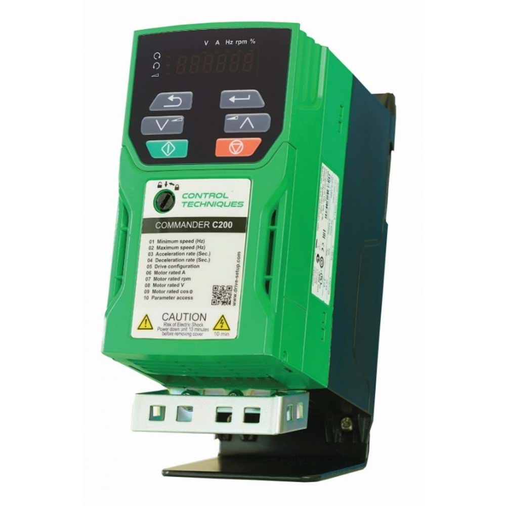 Nidec C200-02400023A ,0.75kw/380v Ac Motor Sürücü