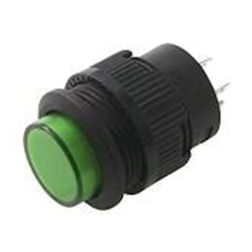 Çin RL16-503AK-YŞ ,Kontak-1A Yeşil Kalıcı M16 Buton
