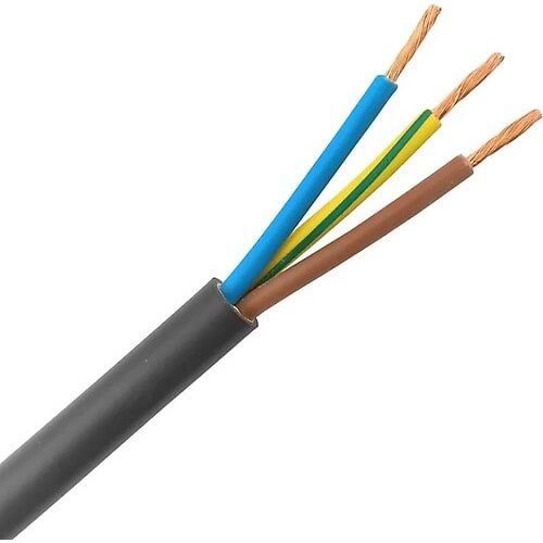 Koç TTR-3x0.75 ,Kesit 0.75mm² 3-Damar/Çok Telli TTR Kablo