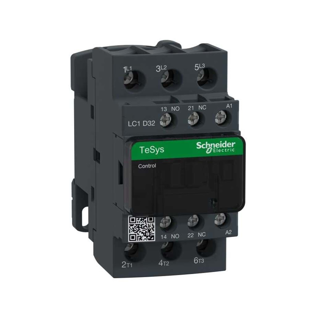 Schneider LC1D32BD ,15kw/32a Kontak-3A+1A1K 24vdc Kontaktör