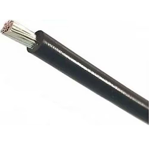 MyFlex NYAF-6-SH-KALAY ,Kesit 6mm² 1-Damar/Çok Telli Kalaylı Siyah NYAF kablo