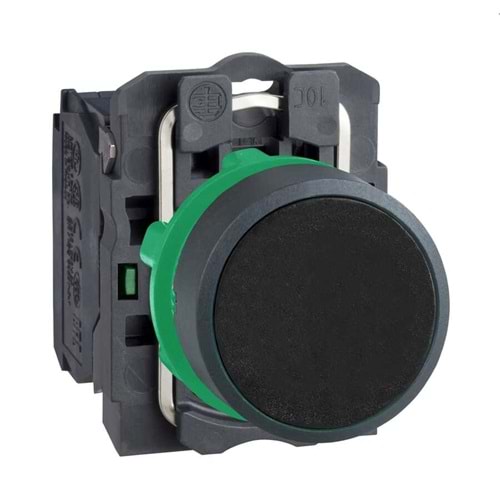 Schneider XB5AA21 ,Kontak-1A Siyah Yaylı M22 Buton
