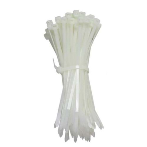 Cat 250CW ,250x3.6mm 100-Adet Beyaz Kablo Bağı