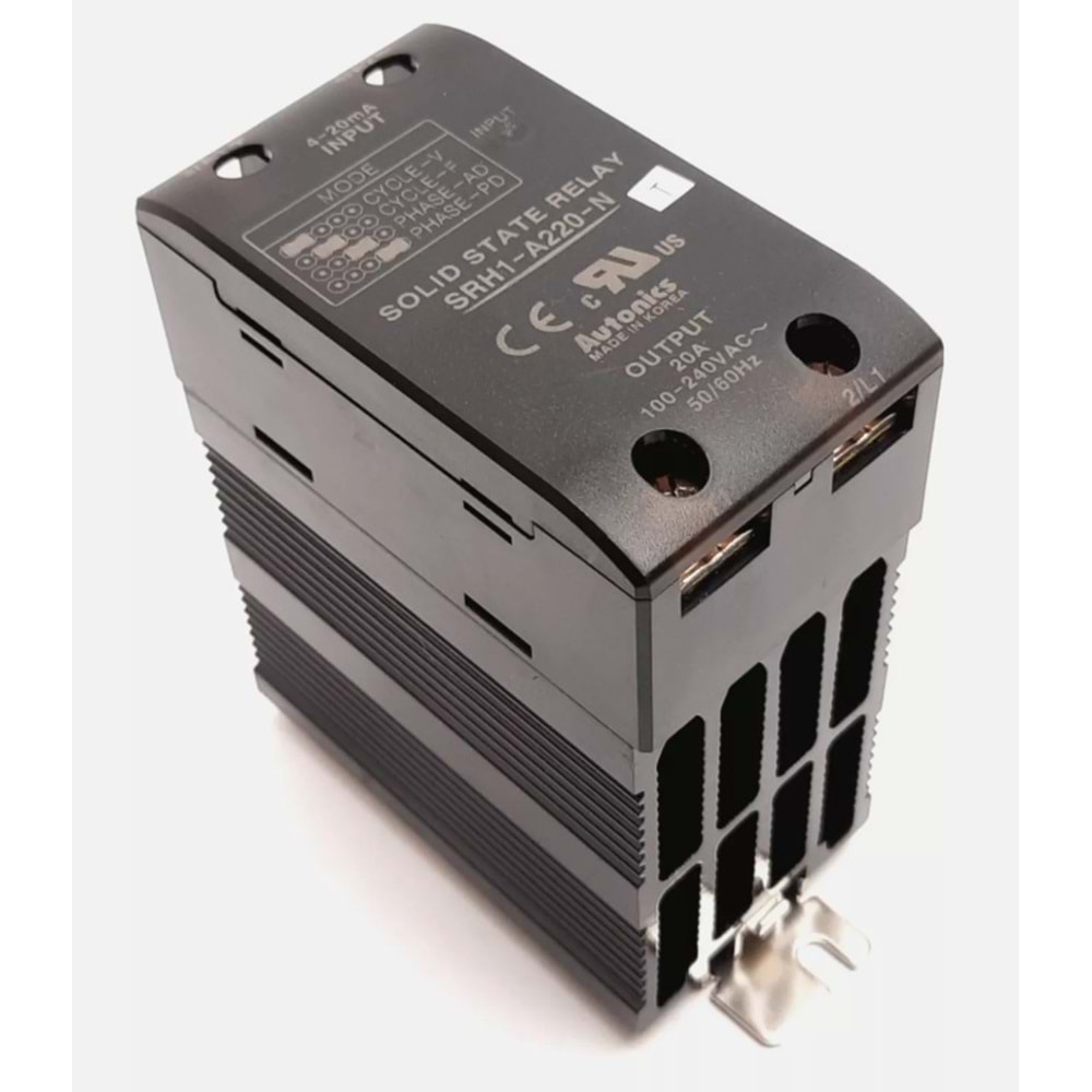 Autonics SRH1-A220N ,1-Faz/220vac/40a,4..20mA,DC-AC Ssr