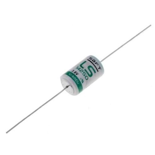Saft LS14250-CNA ,3.6v/1.2a Pinli Şarjlı Pil