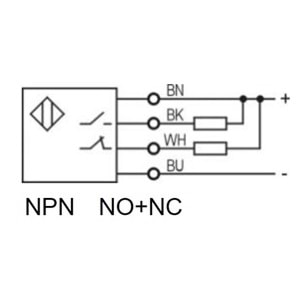 Autonics BS5-K2M ,5mm NPN-NO/NC Soket-4P Çatal Fotosel