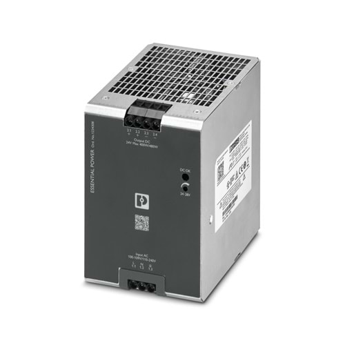 Phoenix PS-EE-2G/1AC/24DC/480W/SC ,110..220vac 24vdc/20a Güç Kaynağı