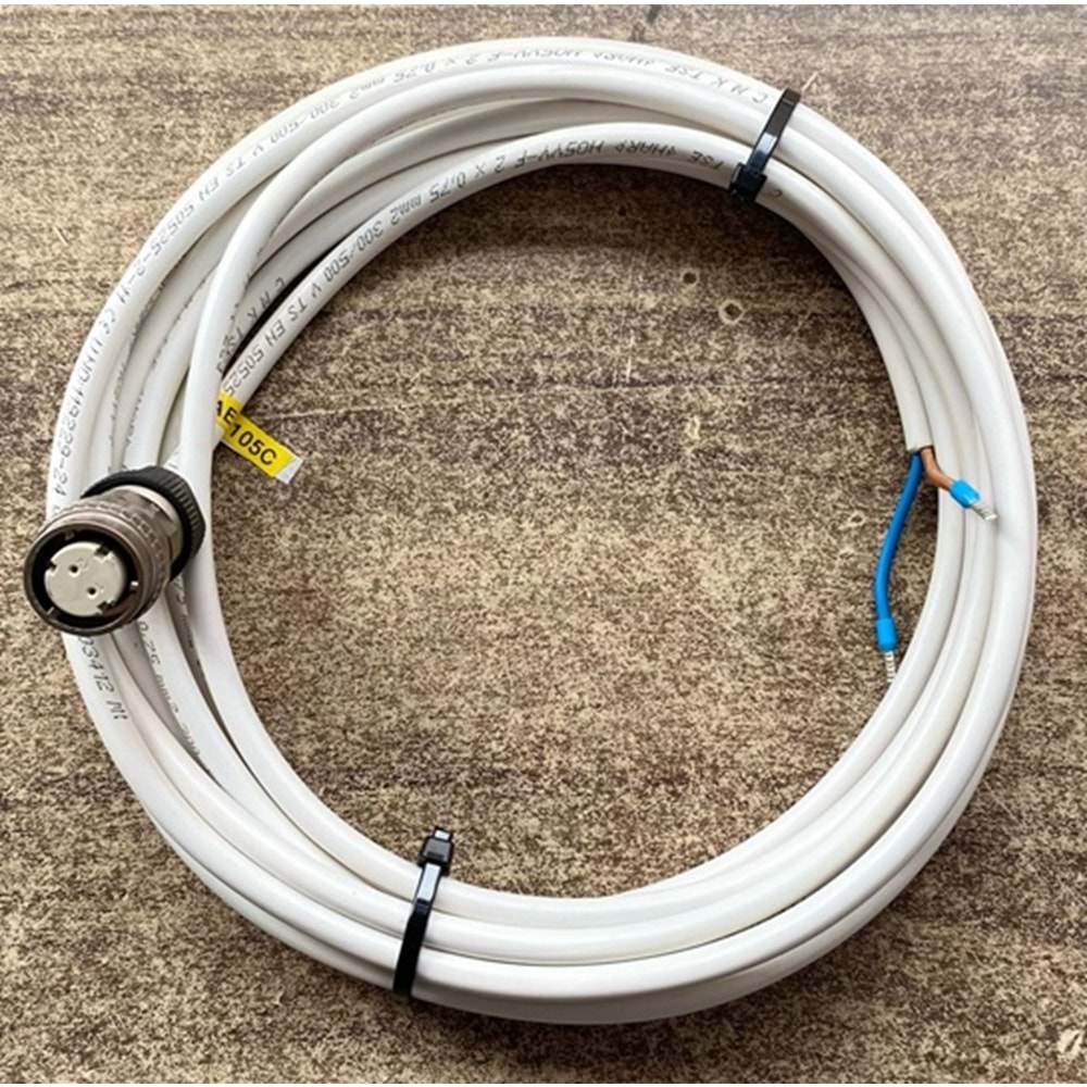 Delta %DACS3-CABRA105C ,ASD-B3 1kw Üstü PVC/5mt Servo Fren Kablo