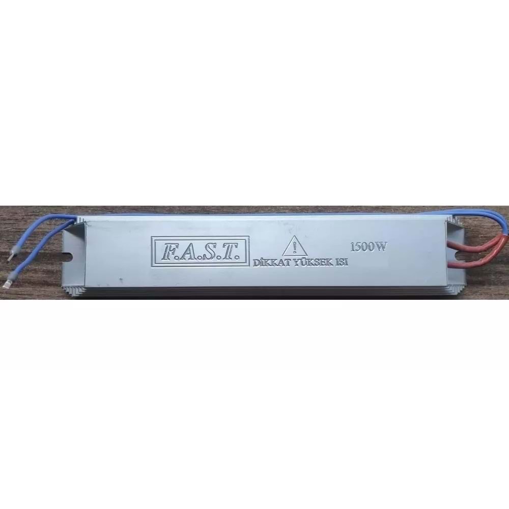 Fast RES-ALÜ-1000R/1500W ,345x65x35mm Alüminyum Fren Direnç