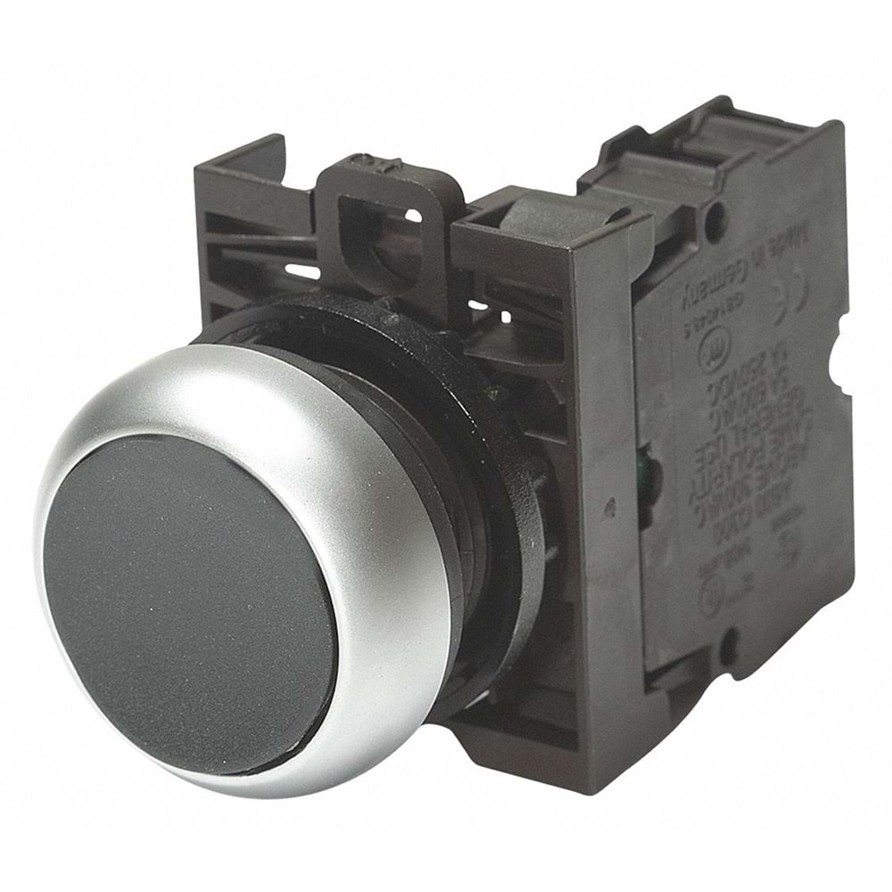 Eaton M22-DR-S/K10 ,Kontak-1A Siyah Kalıcı M22 Buton