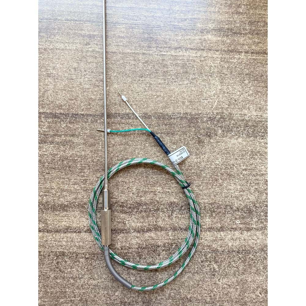 Tekon TT43D-K130-70-M8x1-Ö-1CCB ,M3-70cm 1mt TC-K Bayonet Isı Sensör