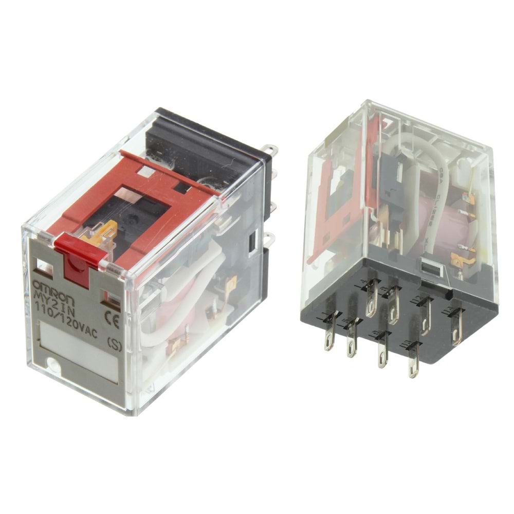 Omron MY2IN-GS-R-220/240VAC ,220vac 2A2K/10a Kalın-8 Pin Röle