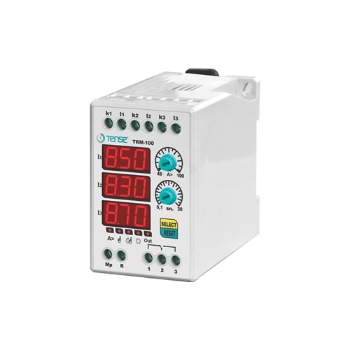 Tense TRM-100 ,220vac 40..100a Kontak-1A1K Dijital Termik