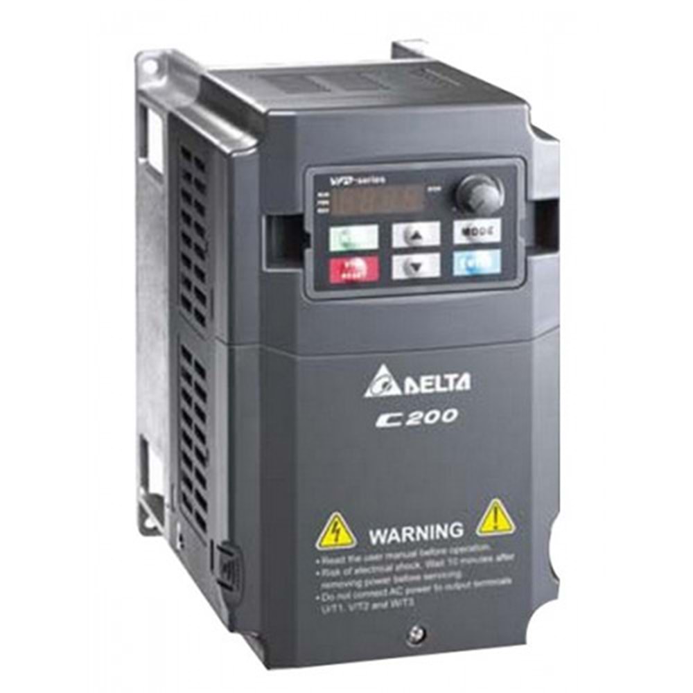 Delta VFD007CB21A-21M ,C200-0.75kw/220v Ac Motor Sürücü