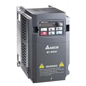 Delta VFD007CB21A-21M ,C200-0.75kw/220v Ac Motor Sürücü