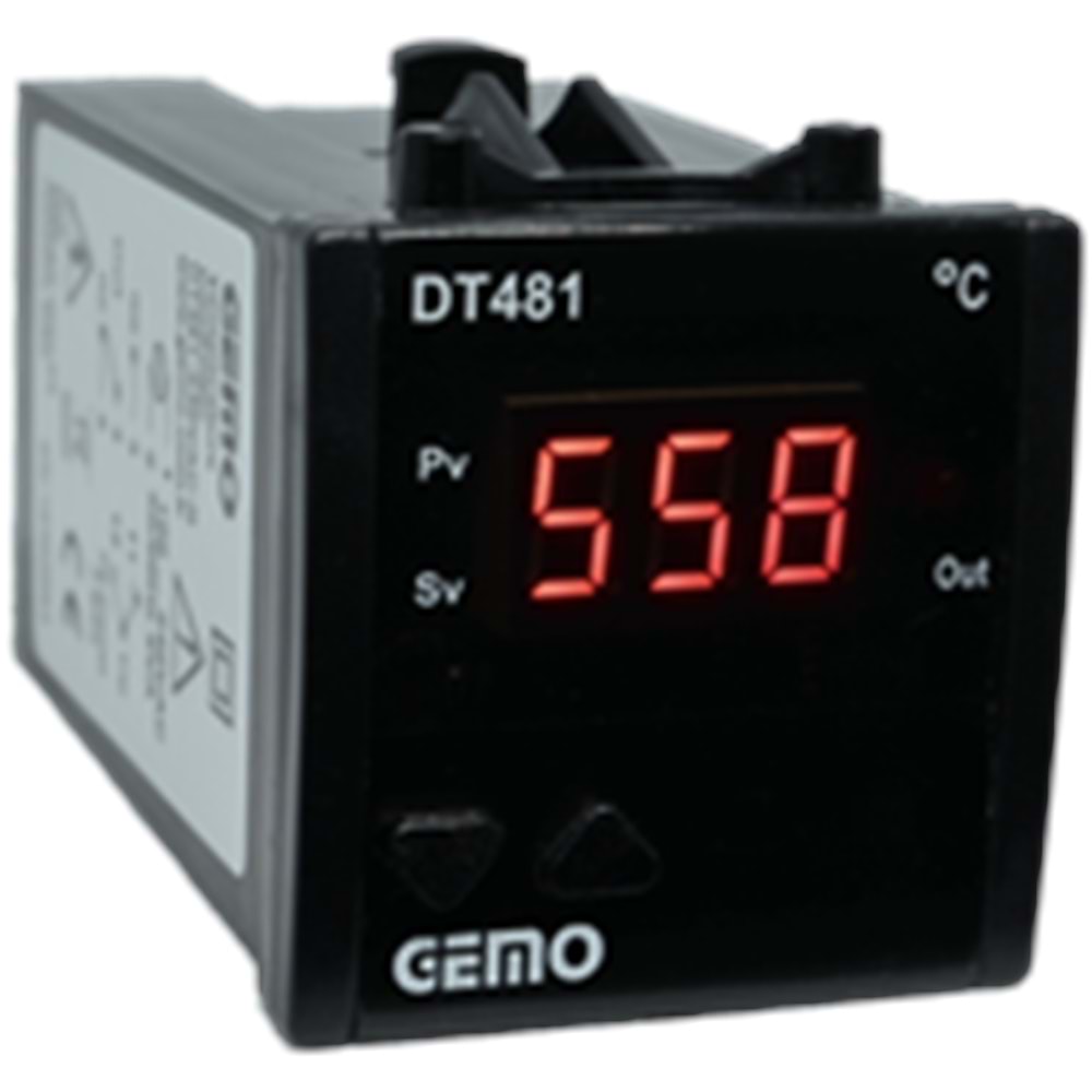 GEMO DT481-230VAC-S (100..240Vac,48x48,SSR,TC-J,ISI KONTROL)